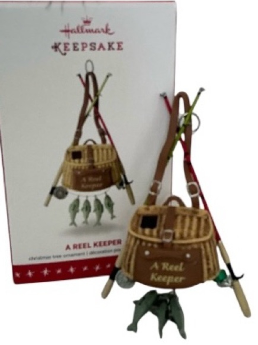 NWOT 2016 Hallmark A Reel Keeper Ornament